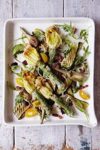 Courgette-salad