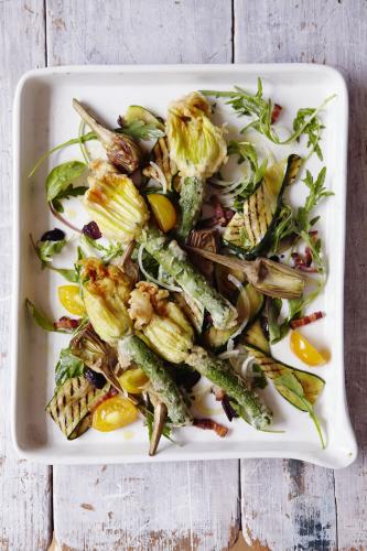 Courgette salad